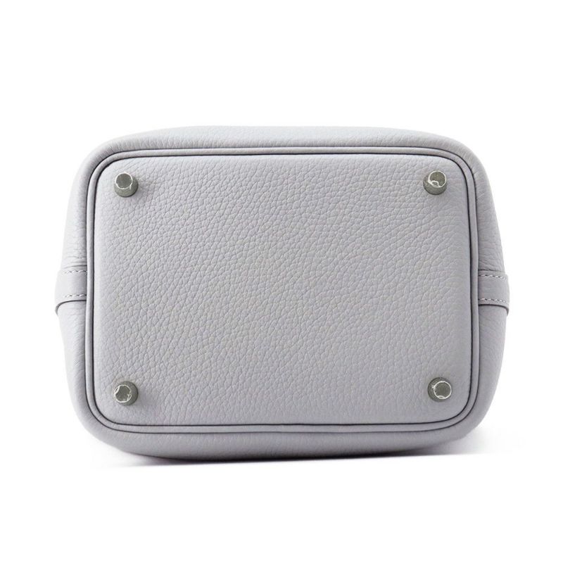 エルメス ハンドバッグ ピコタンロックPM グリパンタン/シルバー金具 トリヨンクレマンス K刻印