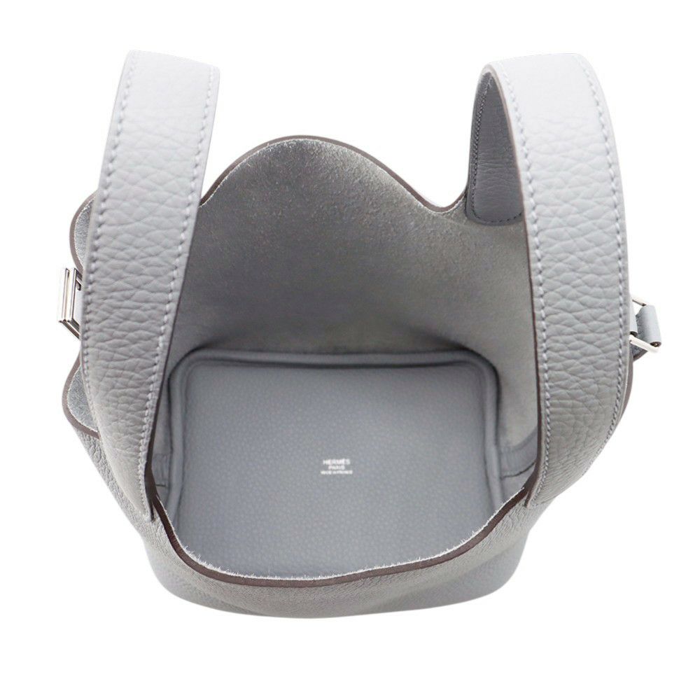 エルメス ハンドバッグ ピコタンロックPM グリパンタン/シルバー金具 トリヨンクレマンス K刻印