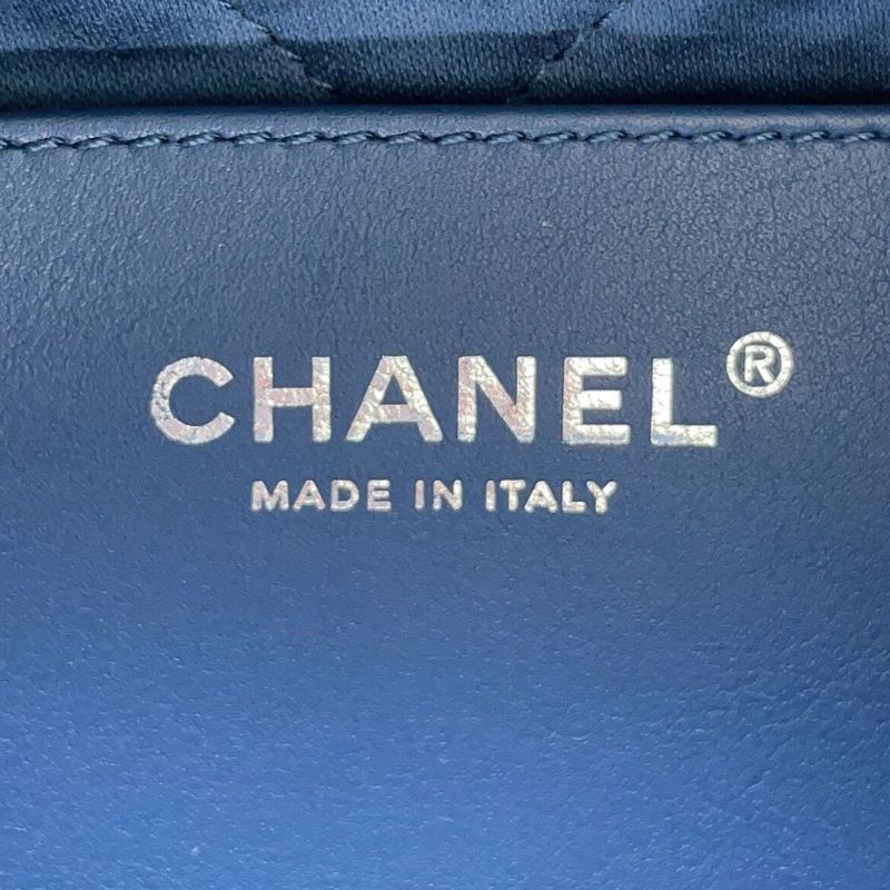 シャネル ハンドバッグ CHANEL 22 ミニ ココマーク デニム コットン AS3980 CHANEL 2wayショルダーバッグ