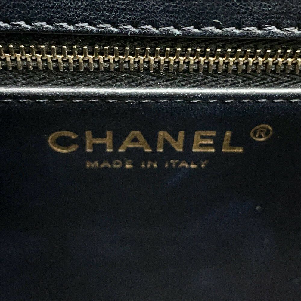 シャネル ハンドバッグ ココマーク マトラッセ トレンディCC ラムスキン A92236 CHANEL 2way チェーンショルダー 黒