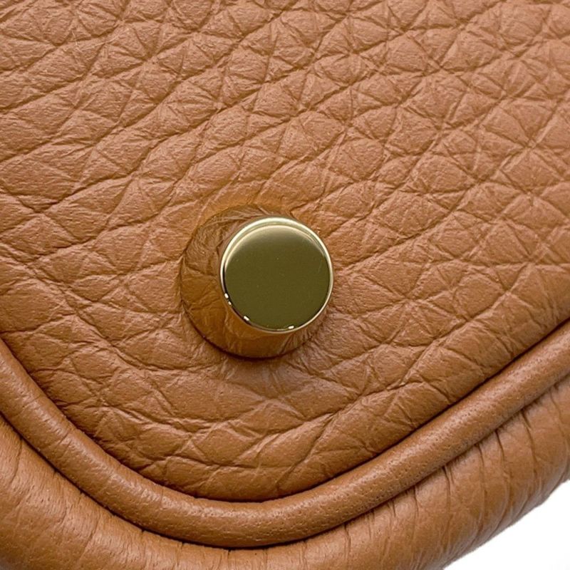 エルメス ハンドバッグ ピコタンロックPM ゴールド//ゴールド金具 トリヨンクレマンス K刻印