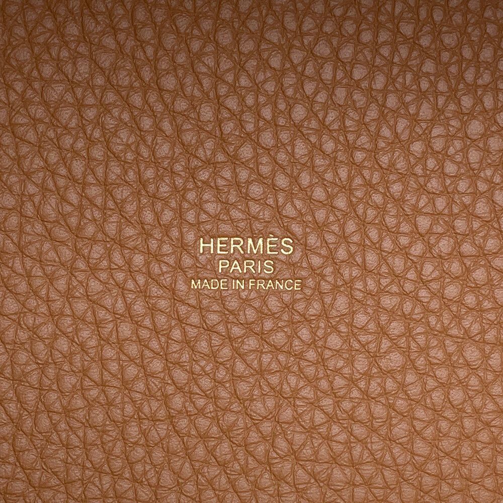 エルメス ハンドバッグ ピコタンロックPM ゴールド//ゴールド金具 トリヨンクレマンス K刻印