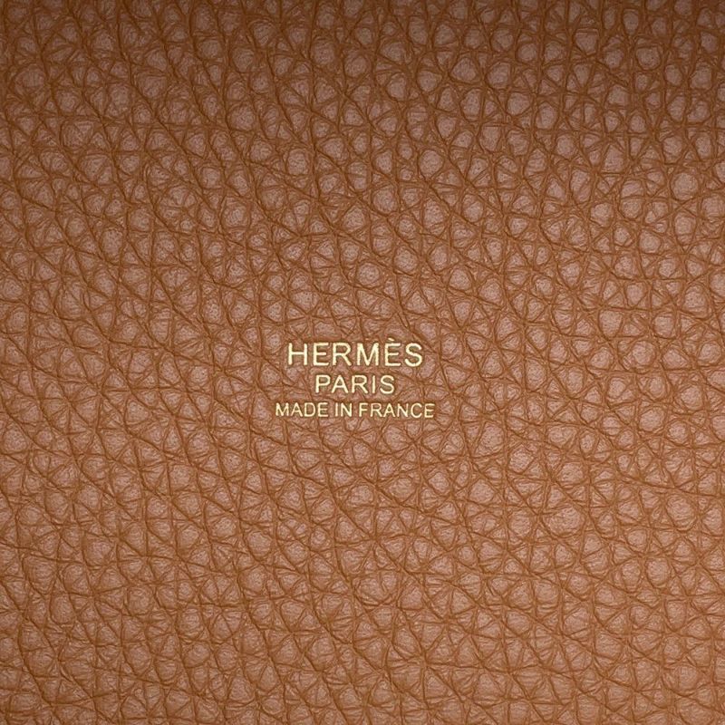 エルメス ハンドバッグ ピコタンロックPM ゴールド//ゴールド金具 トリヨンクレマンス K刻印