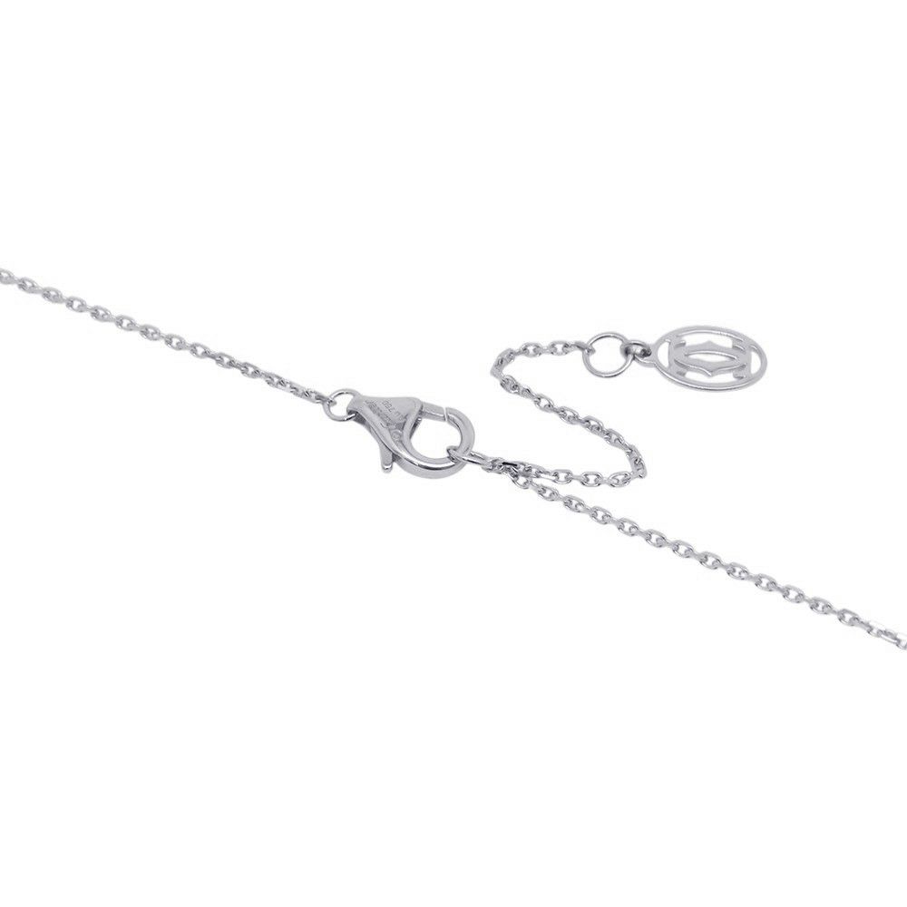 カルティエ ネックレス ダムール ダイヤモンド 中石0.25ct K18WGホワイトゴールド N7406800 Cartier GIA鑑定書コピー ペンダント
