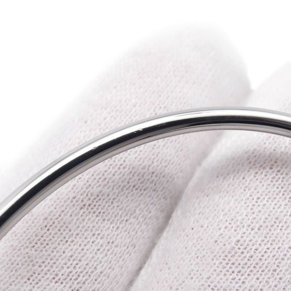 ティファニー ブレスレット Tワイヤー ブレスレット ラージ ダイヤモンド 計0.24ct K18WGホワイトゴールド 60010749 バングル