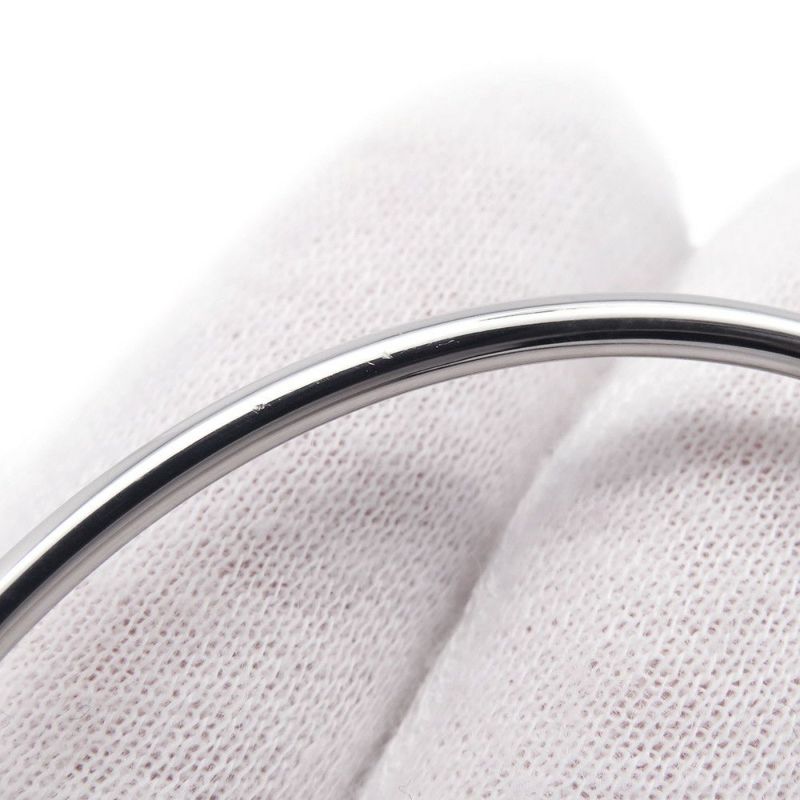 ティファニー ブレスレット Tワイヤー ブレスレット ラージ ダイヤモンド 計0.24ct K18WGホワイトゴールド 60010749 バングル