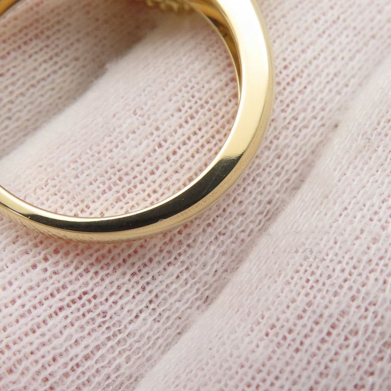 ヴァンクリーフ＆アーペル リング ヴィンテージ アルハンブラ リング オニキス/ダイヤ 1P 0.05ct K18YG サイズ53 VCARA41000 指輪