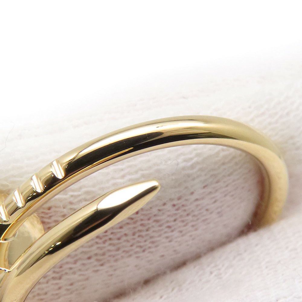 カルティエ リング ジュスト アンクル K18YGイエローゴールド スモールモデル SM リングサイズ56 B4225900 Cartier 指輪