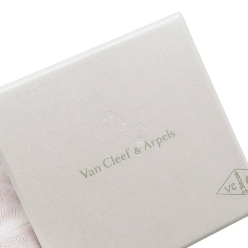 ヴァンクリーフ＆アーペル リング ヴィンテージ アルハンブラ カーネリアン/ダイヤ 1P 0.05ct K18YG サイズ53 VCARD40800 指輪