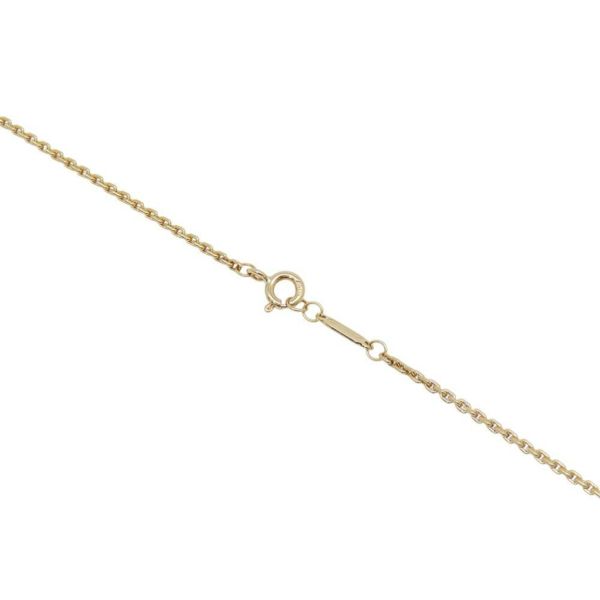 ティファニー ネックレス ハードウェア 細長 リンク ペンダント K18YGイエローゴールド 63364215 Tiffany&Co. ジュエリー