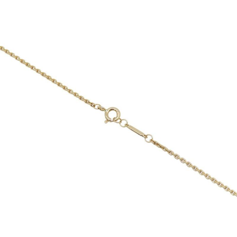 ティファニー ネックレス ハードウェア 細長 リンク ペンダント K18YGイエローゴールド 63364215 Tiffany&Co. ジュエリー