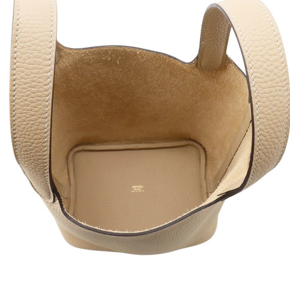 エルメス ハンドバッグ ピコタンロックPM トレンチ/ゴールド金具 トリヨンクレマンス K刻印