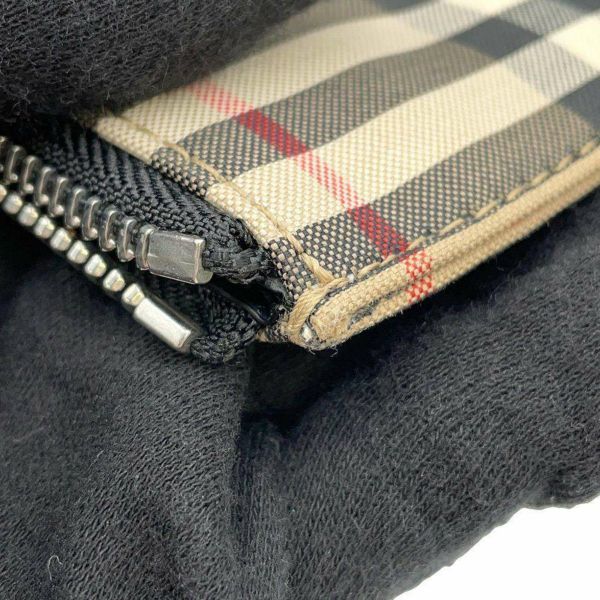 バーバリー クラッチバッグ チェック キャンバス 8014989 BURBERRY