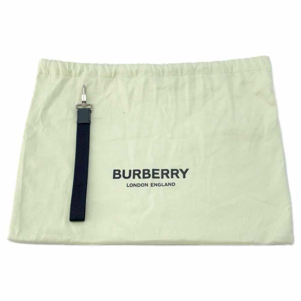 バーバリー クラッチバッグ チェック キャンバス 8014989 BURBERRY