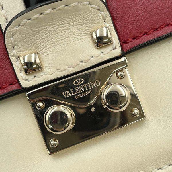 ヴァレンティノ・ガラヴァーニ チェーンショルダーバッグ ロックスタッズ レザー JW0B0312VOQ VALENTINO