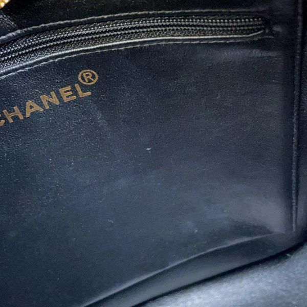 シャネル トートバッグ 復刻トート マトラッセ ココマーク キャビアスキン A01804 CHANEL 黒