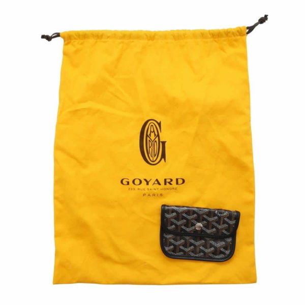 ゴヤール トートバッグ アンジュ ミニ リバーシブル PVC ANJOUSMINCG12TY12P GOYARD ポーチ付き 黒