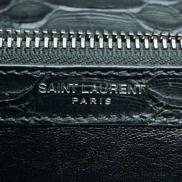 サンローランパリ ハンドバッグ カサンドラ 型押しレザー 428101 SAINT LAURENT PARIS チェーンショルダーバッグ 黒