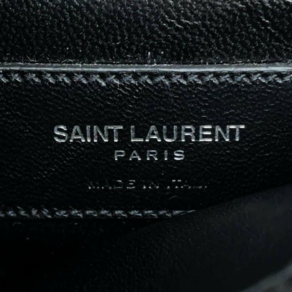 サンローランパリ ハンドバッグ カサンドラ 型押しレザー 428101 SAINT LAURENT PARIS チェーンショルダーバッグ 黒