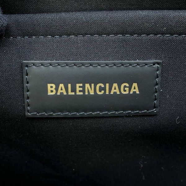 バレンシアガ トートバッグ ハードウェア ラージ キャンバス 671403 BALENCIAGA 2wayショルダーバッグ 黒