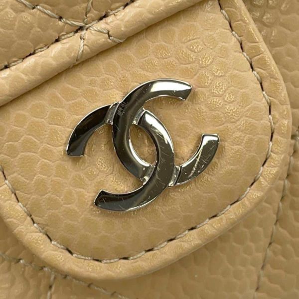 シャネル 長財布 クラシック ロング フラップ ウォレット マトラッセ ココマーク キャビアスキン AP0241 CHANEL