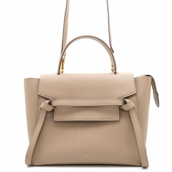 セリーヌ ハンドバッグ ベルトバッグ マイクロ レザー 180153 CELINE 2wayショルダーバッグ