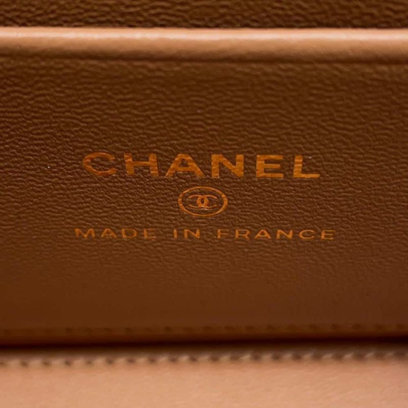 シャネル チェーンショルダーバッグ マトラッセ ココマーク バニティ ラムスキン AP2199 CHANEL ヴァニティ