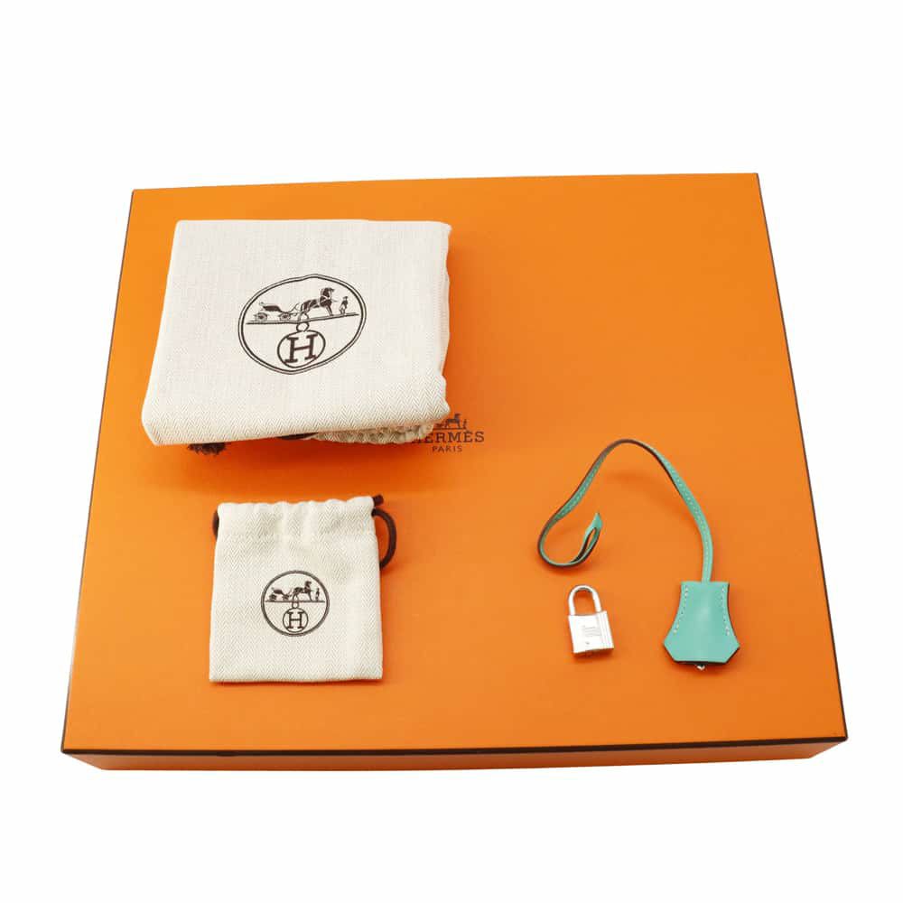 エルメス バーキン30 ラゴン/エクリュ/シルバー金具 トワルアッシュ/スイフト □L刻印 HERMES Birkin