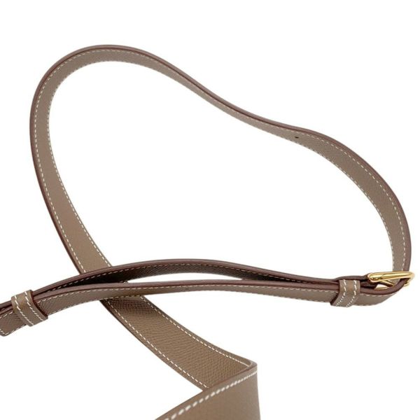 エルメス デッラ・カヴァッレリア ミニ エトゥープ/ゴールド金具 エプソン W刻印