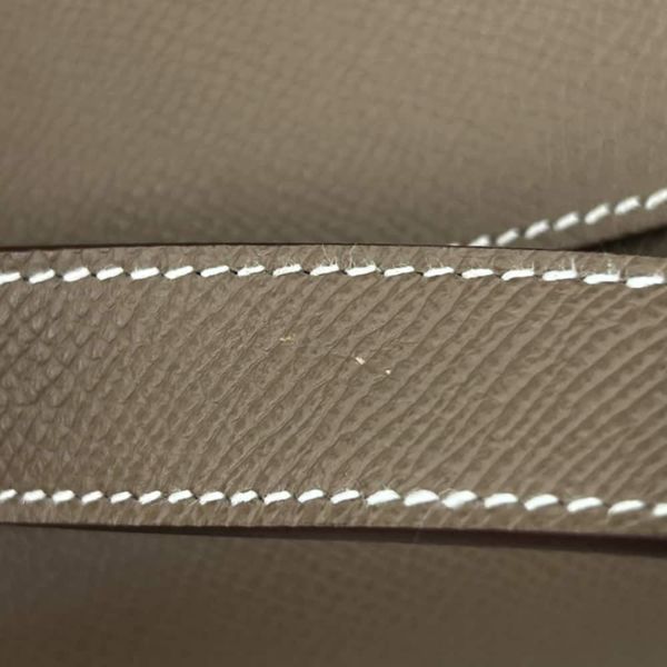 エルメス デッラ・カヴァッレリア ミニ エトゥープ/ゴールド金具 エプソン W刻印