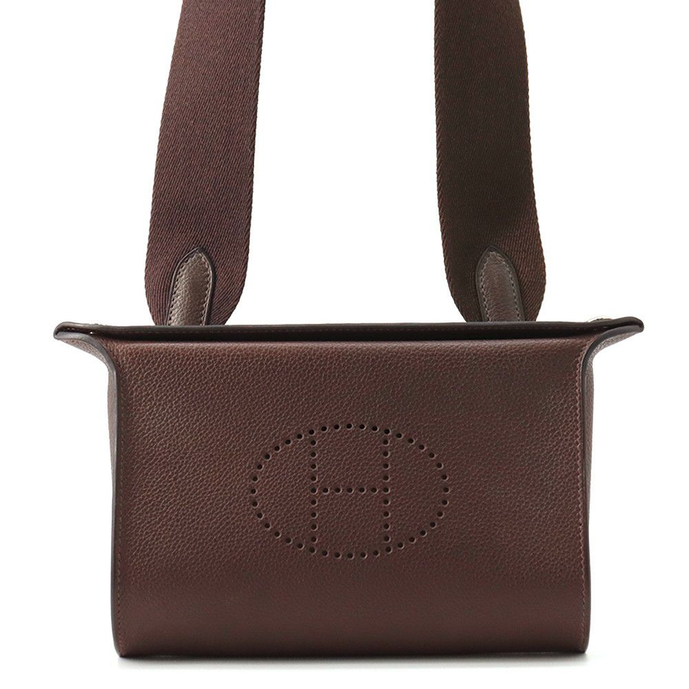 エルメス ショルダーバッグ ヴィドポッシュ ルージュセリエ/シルバー金具 バレニアフォーブル W刻印