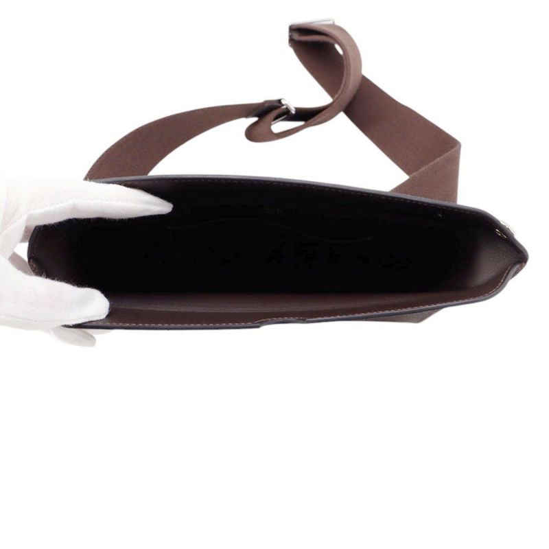 エルメス ショルダーバッグ ヴィドポッシュ ルージュセリエ/シルバー金具 バレニアフォーブル W刻印