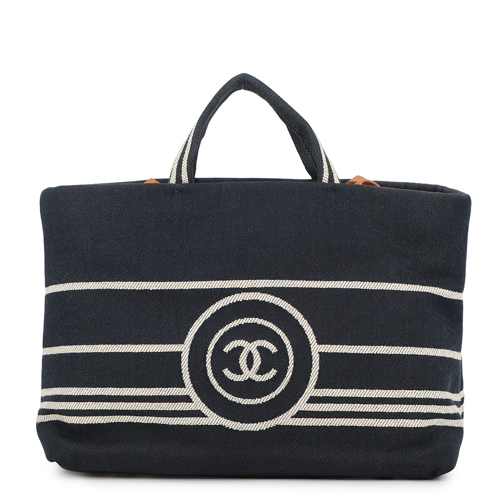 シャネル トートバッグ ココマーク デニム A92240 CHANEL 2way