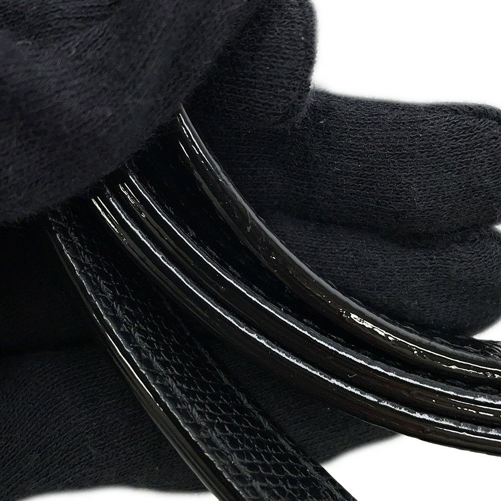 ヴァレクストラ ハンドバッグ マイロゴ ミニ ソフトカーフレザー WBML0041028LOC99 Valextra 2way 黒