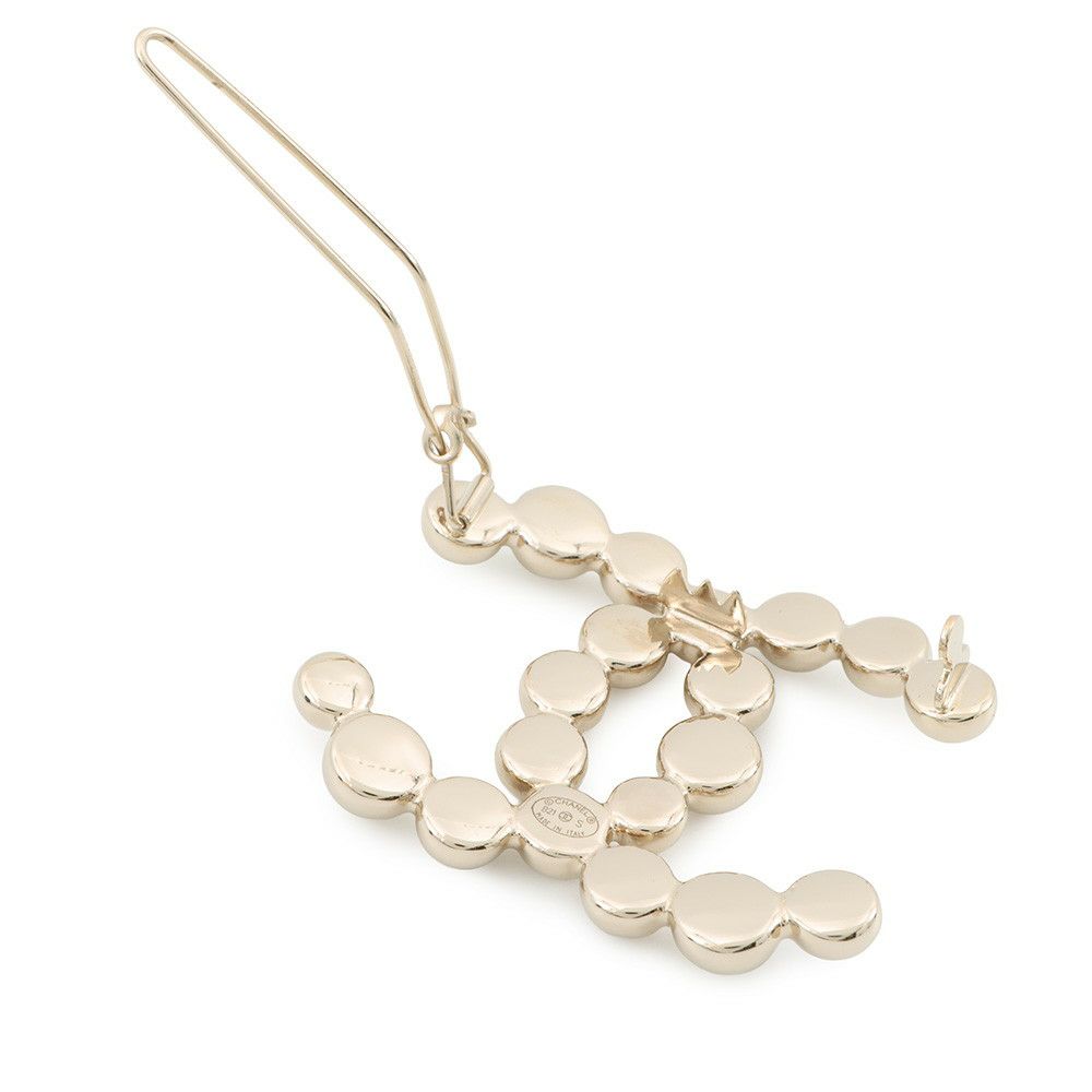 シャネル ヘアクリップ ココマーク バレッタ メタル B21S AB6278 CHANEL ヘアアクセサリー ヘアピン