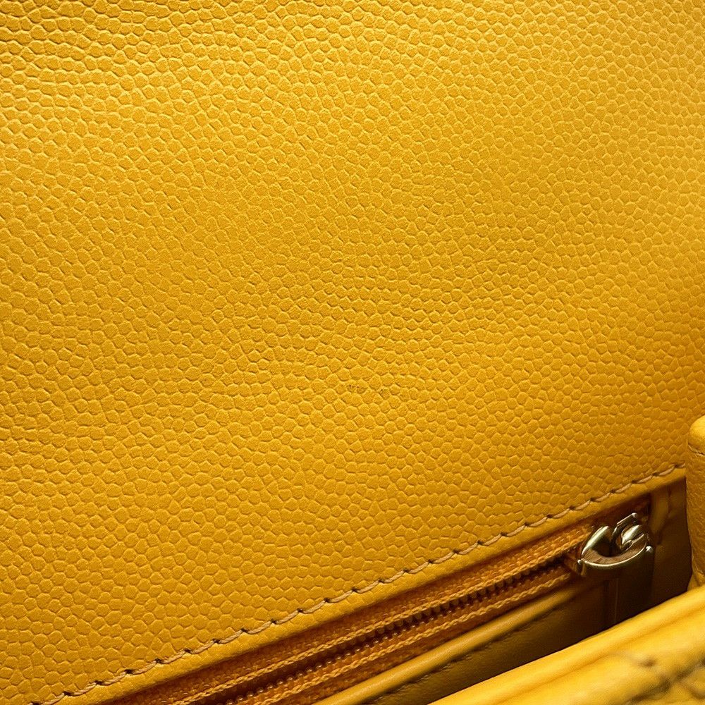 シャネル ハンドバッグ ココマーク ココハンドル マトラッセ XXS キャビアスキン リザード AS2215 CHANEL 2way