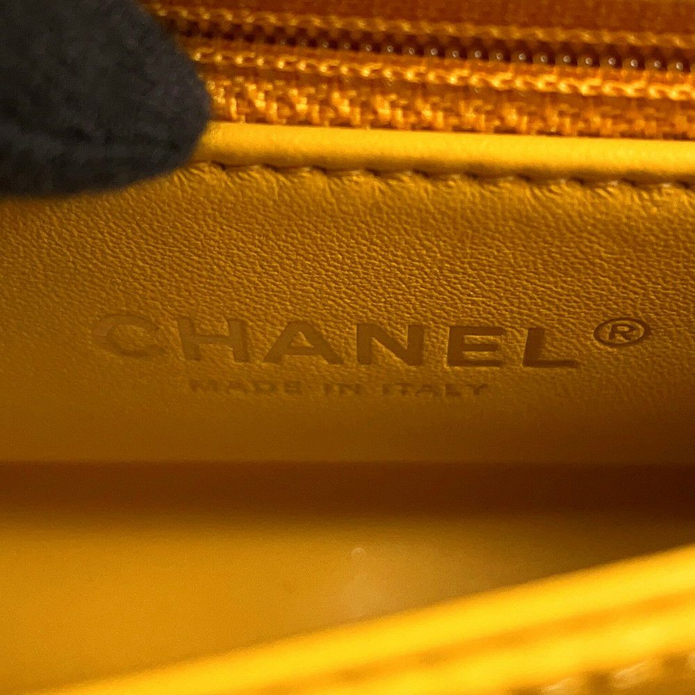シャネル ハンドバッグ ココマーク ココハンドル マトラッセ XXS キャビアスキン リザード AS2215 CHANEL 2way