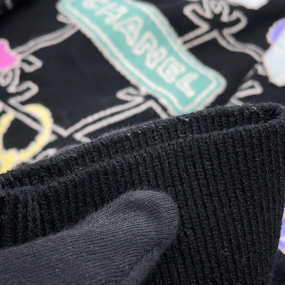 シャネル ニット ココマーク セーター レディースサイズ36  P72298 CHANEL トップス 黒