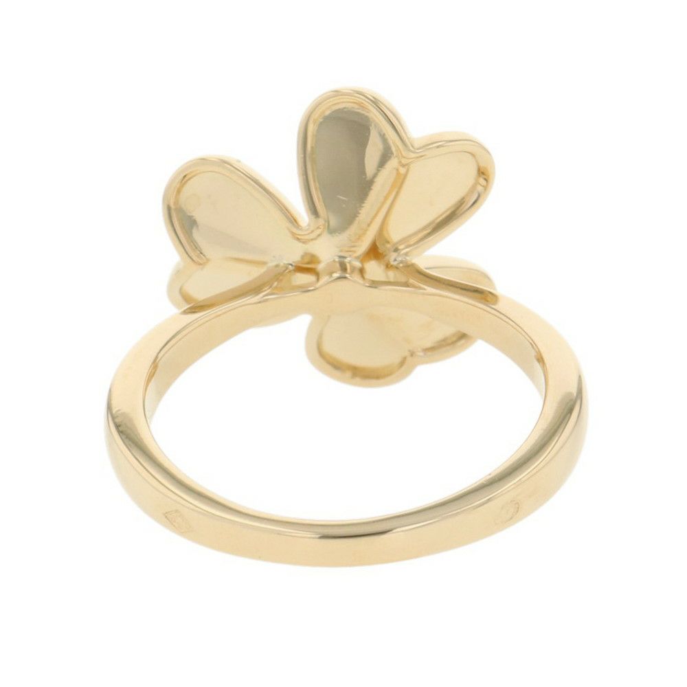 ヴァンクリーフ&アーペル リング フリヴォル 1フラワー スモールモデル ダイヤモンド 1P 0.08ct K18YG サイズ52 VCARP2DS00 指輪