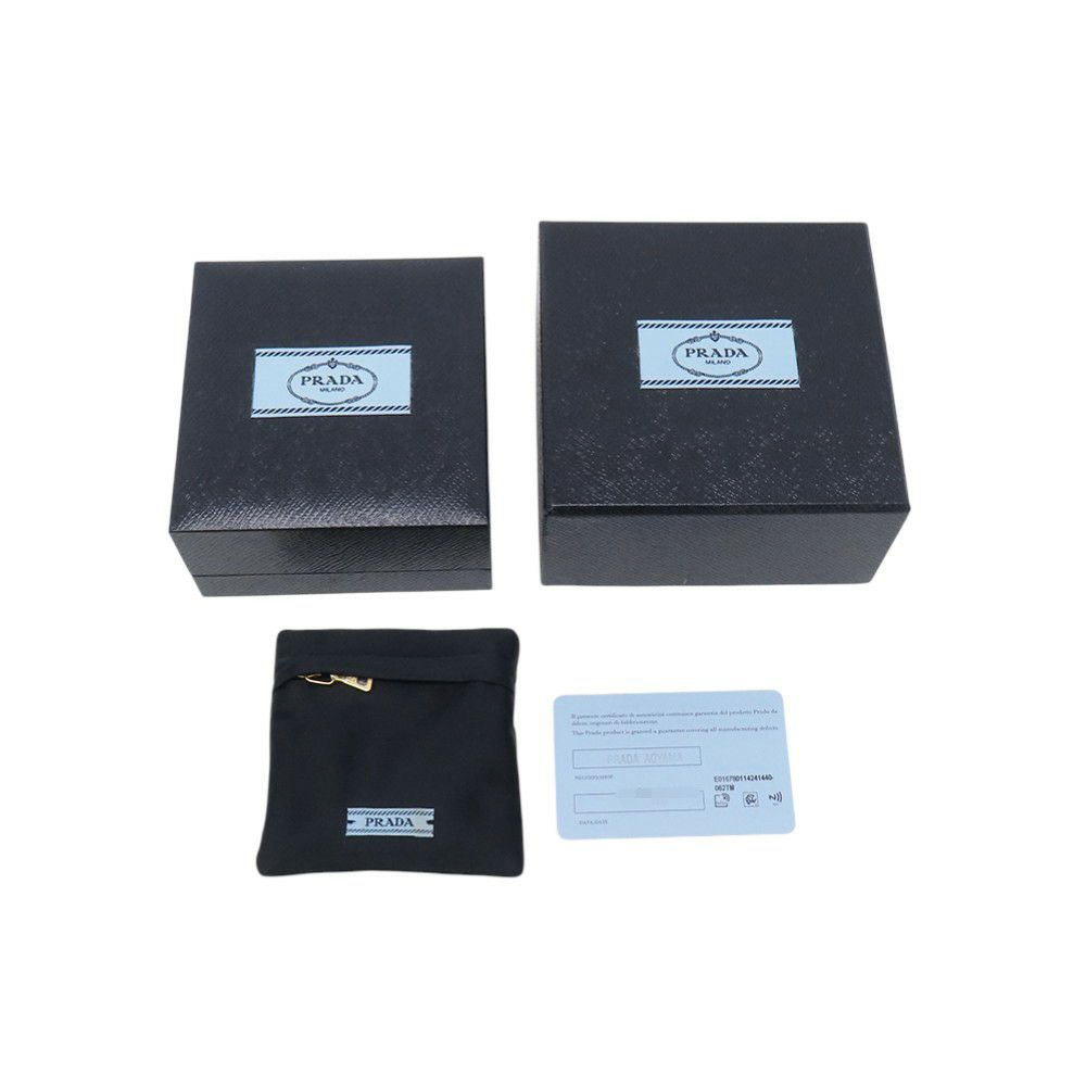 プラダ ネックレス ミニ トライアングル ペンダント付 K18PGピンクゴールド 1JCA36_2FPD_F0XEG PRADA ジュエリー