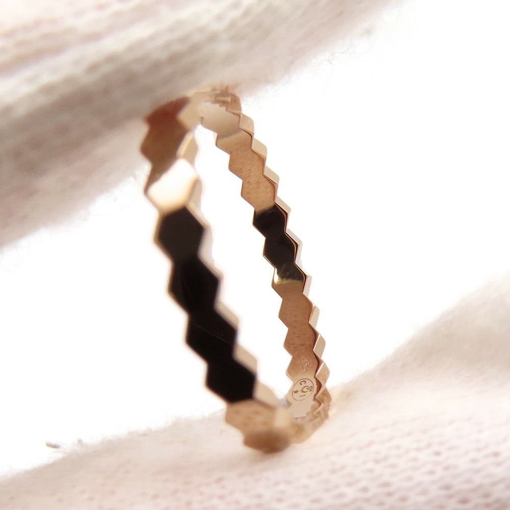 ショーメ リング ビー ドゥ ショーメ コレクション K18PGピンクゴールド サイズ53 081931 Chaumet 指輪 ビー マイ ラブ ハニカム