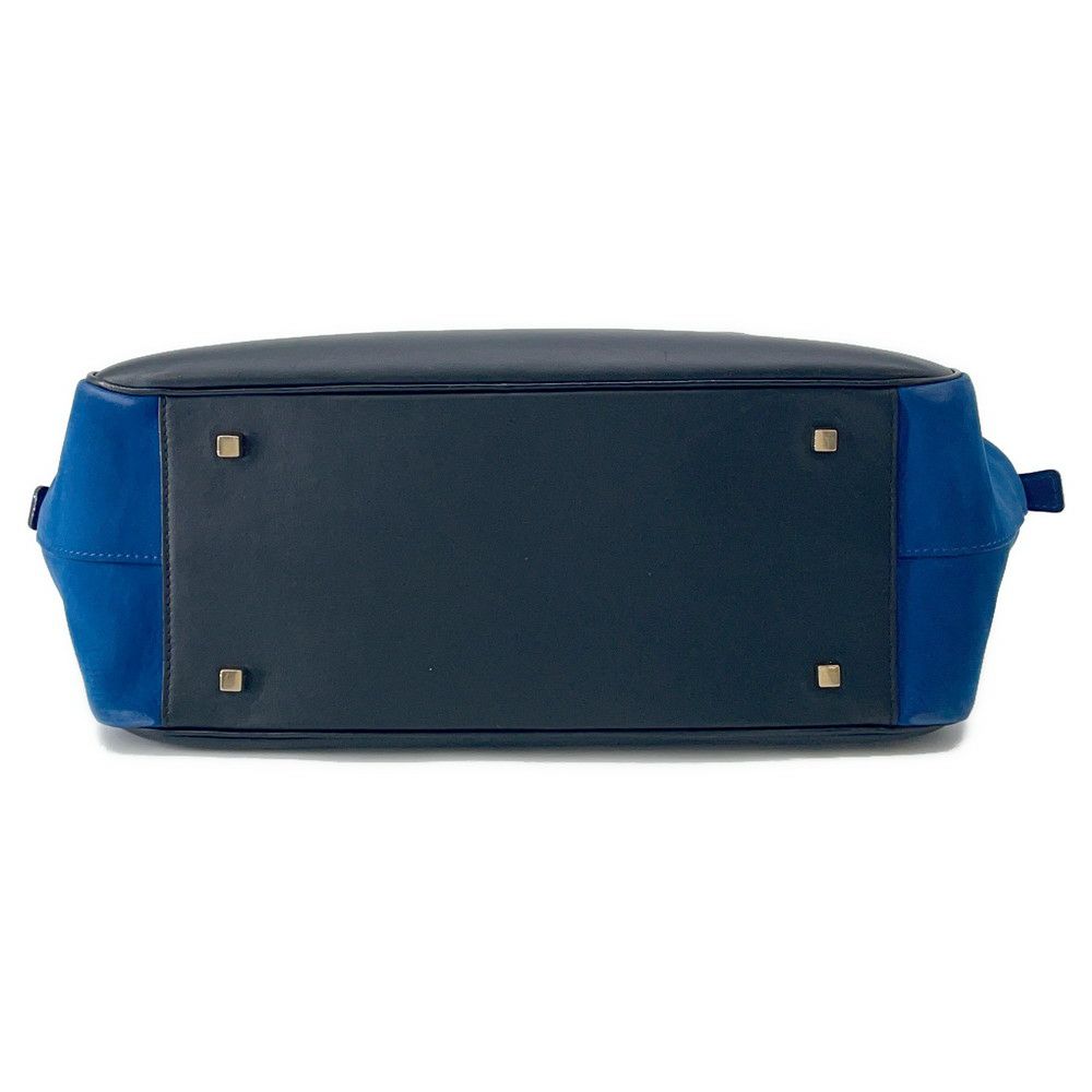 ヴァレクストラ ハンドバッグ セリエエッセ ラージ スエード レザー Valextra 2way 黒