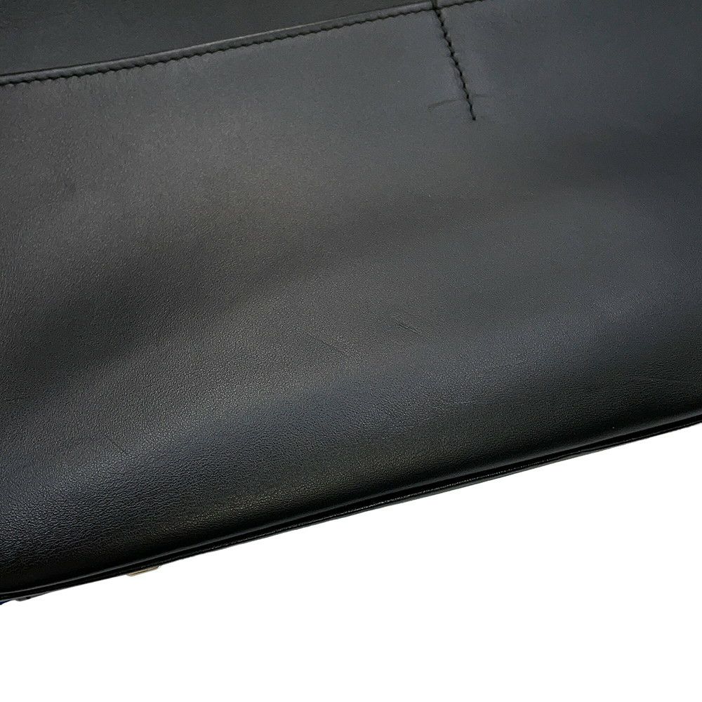 ヴァレクストラ ハンドバッグ セリエエッセ ラージ スエード レザー Valextra 2way 黒