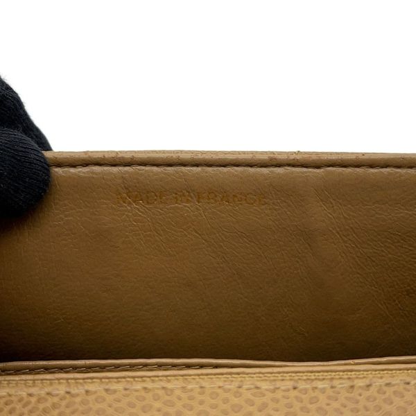 シャネル チェーンショルダーバッグ デカココ ココマーク マトラッセ キャビアスキン CHANEL