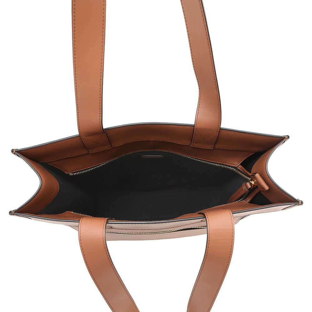 バーバリー トートバッグ ロゴ キャンバス 8093453 BURBERRY 黒