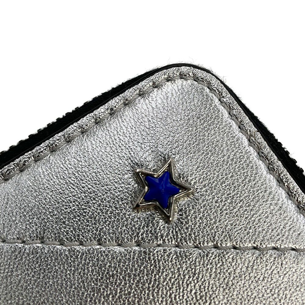 ジミーチュウ 二つ折り財布 LAWRENCE ローレンス スタースタッズ LAWRENCEAHQ JIMMY CHOO ラウンドファスナー