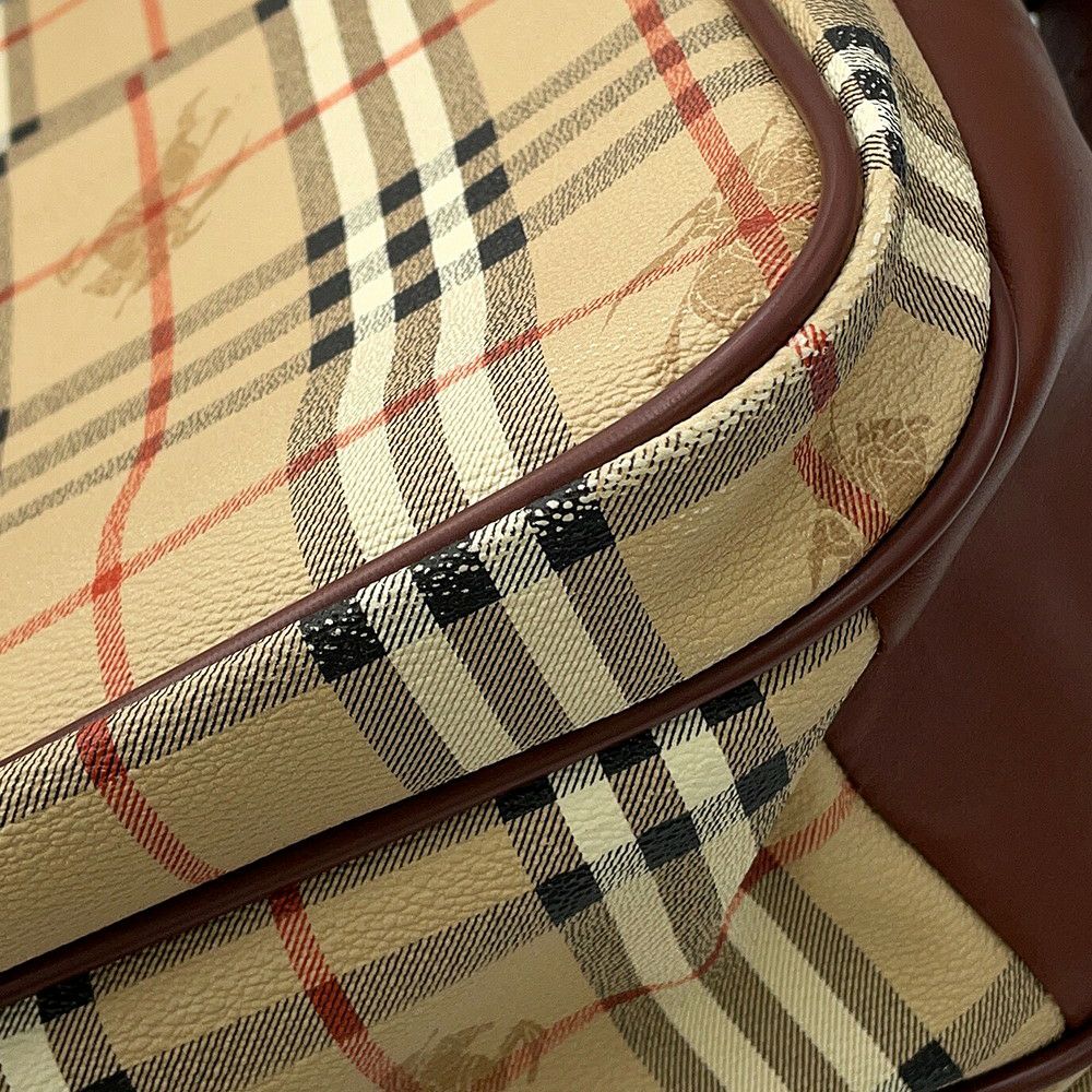 バーバリー ショルダーバッグ ノバチェック ビジネスバッグ PVC BURBERRY 2way