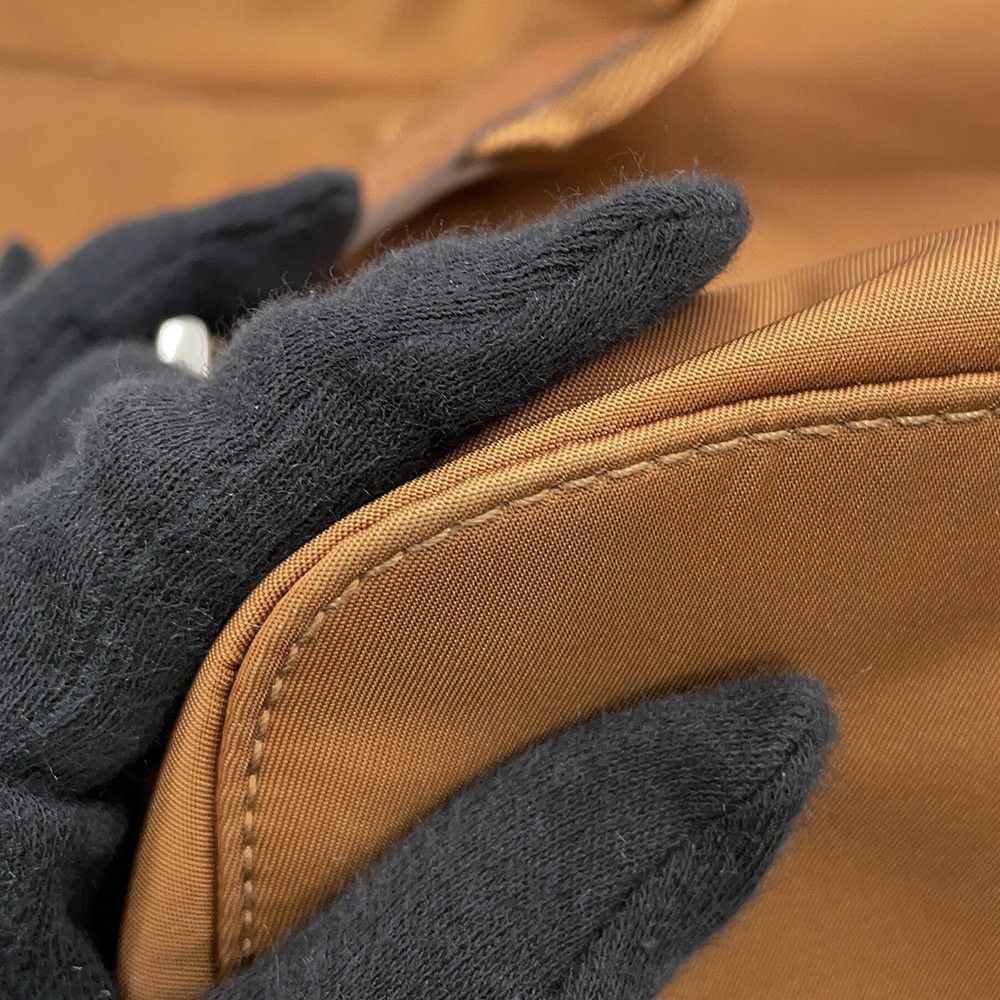 プラダ リュック ミディアム Re-Nylon バックパック ナイロン 1BZ811 PRADA リュックサック ブラウン バッグ