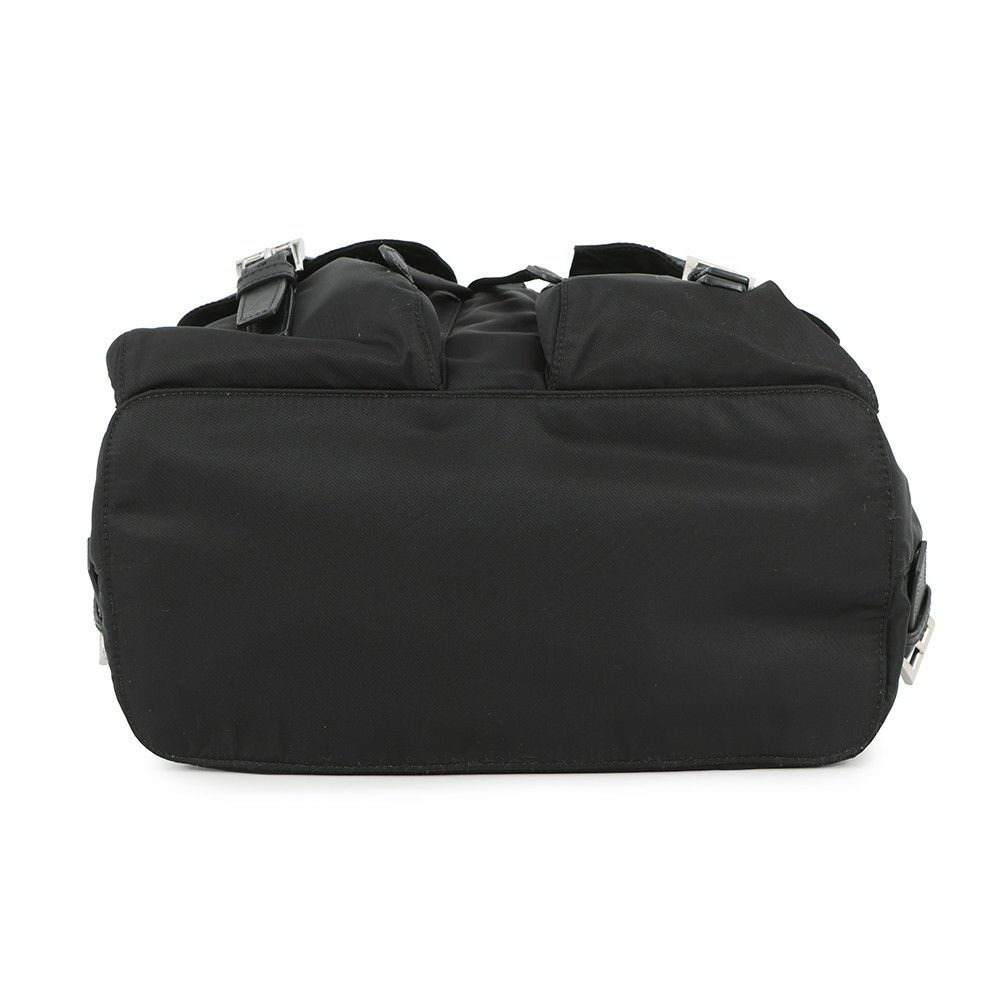 プラダ リュック ポーチ付き Re-Nylon バックパック ナイロン 1BZ811 PRADA バッグ リュックサック 黒