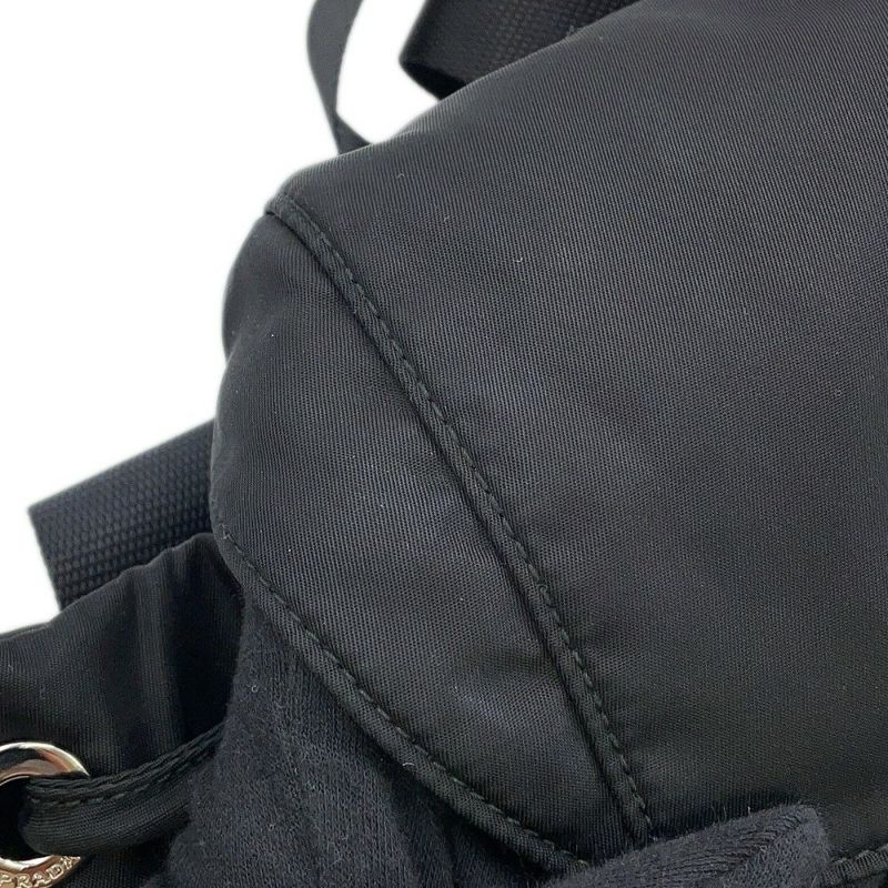 プラダ リュック ポーチ付き Re-Nylon バックパック ナイロン 1BZ811 PRADA バッグ リュックサック 黒